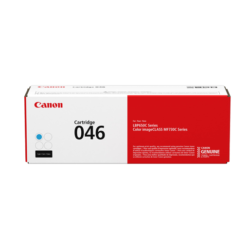 Genuine Cyan Canon 046Cyan Toner Cartridge