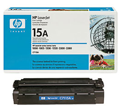 HP 15A Black Original LaserJet Toner Cartridge