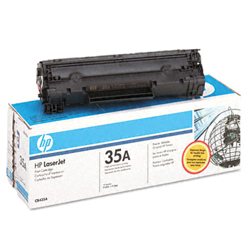 HP 35A Black Original LaserJet Toner Cartridge