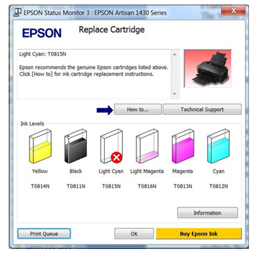 آموزش ریست کارتریج پرینتر اپسون مدل Epson L310